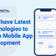 Technologies for mobile app development