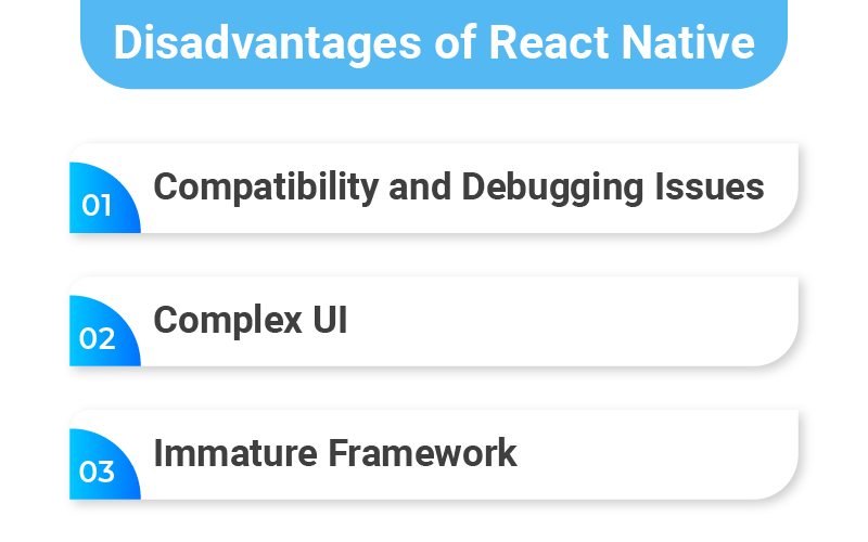 Disadvantages of Using React Native