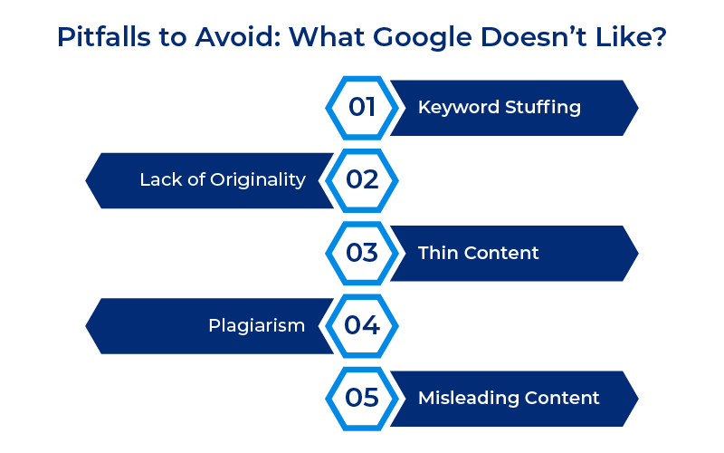 What Google Doesn’t Like