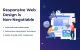 Responsive Web UI/UX design