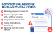Common URL Removal Mistakes That Hurt SEO