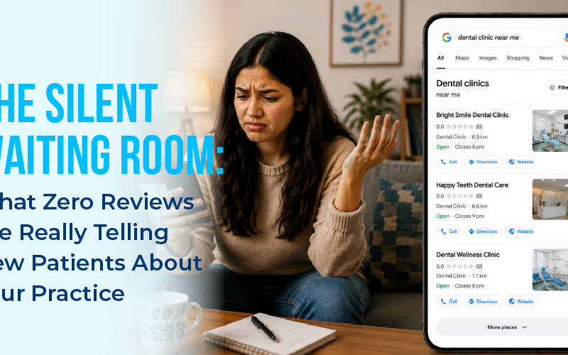 The Silent Waiting Room: What Zero Reviews Are Really Telling New Patients About Your Practice